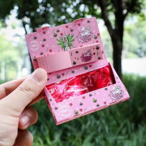 BAKED BUNNY Transparent Pink Papers